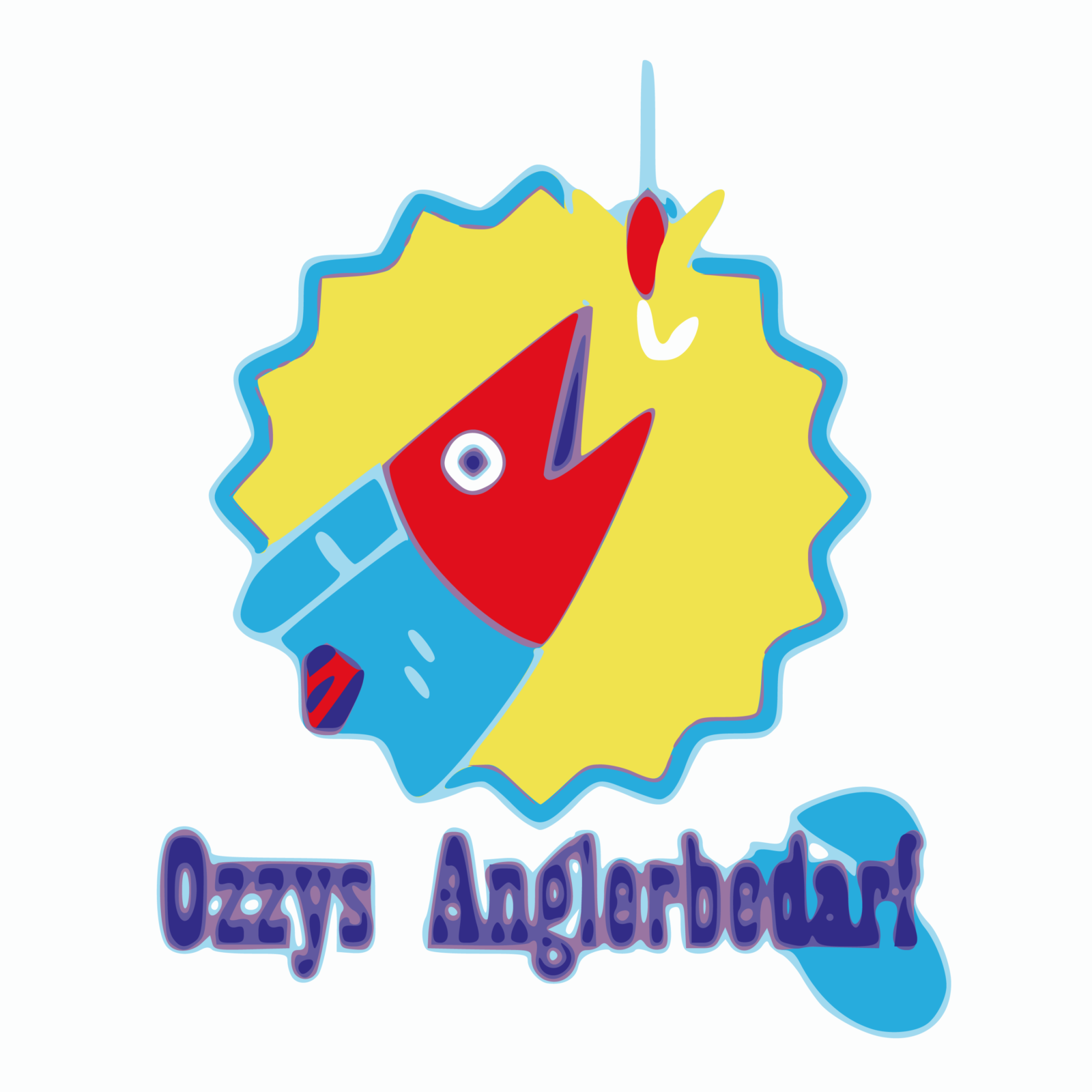 Logo Ozzys Anglerbedarf - Inkscape | BANNERKÖNIG